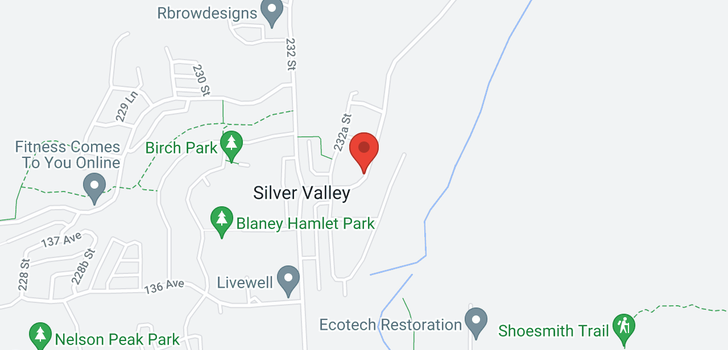 map of 13757 SILVER VALLEY ROAD